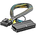 24 Pin to 10 Pin Adapter for IBM Lenovo Motherboard PC and Server ATX PSU Power Supply Adapter
