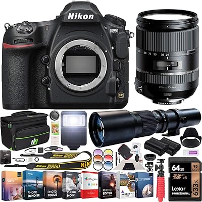 Nikon D850 Full-Frame Digital SLR Camera Bundle with Kenya Ubuy