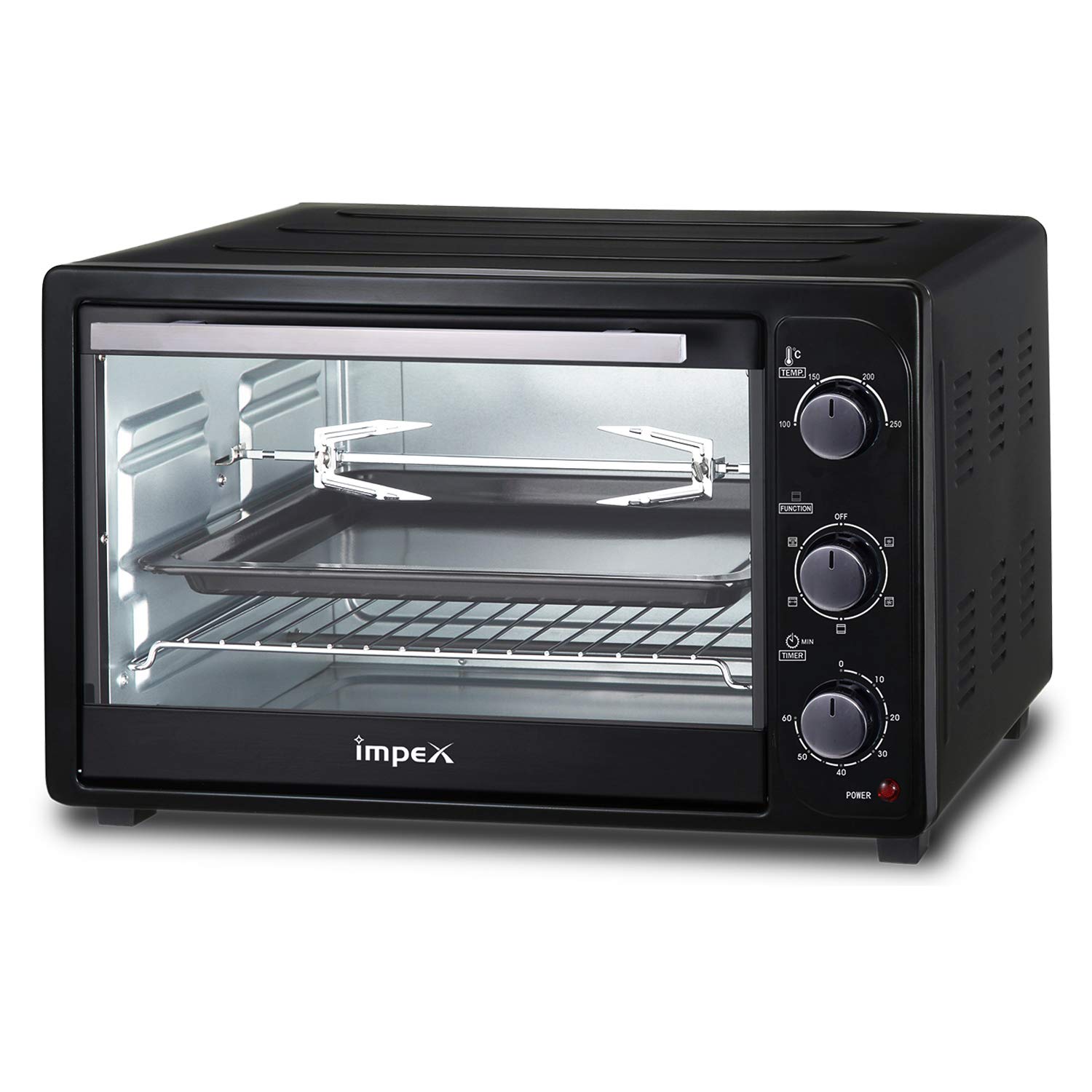 Buy Impex IMOTG28 Litre Oven Toaster Grill (OTG) with Convection and
