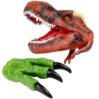 Geyiie Dinosaur Puppets Toy, Soft Rubber Jamaica Ubuy