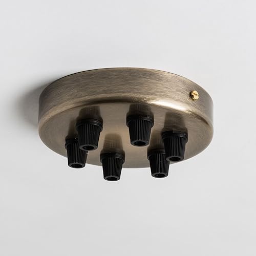 Antique Brass Ceiling Rose Fixtures For Pendant Lighting Various