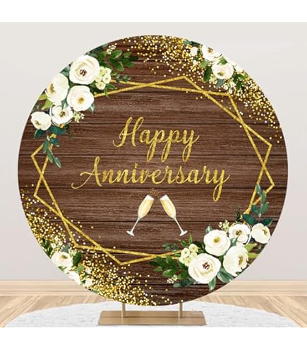 Renaiss 7.5x7.5ft Congrats Graduates Round Backdrop Cover For Photoshoot Boy Girl - View #11