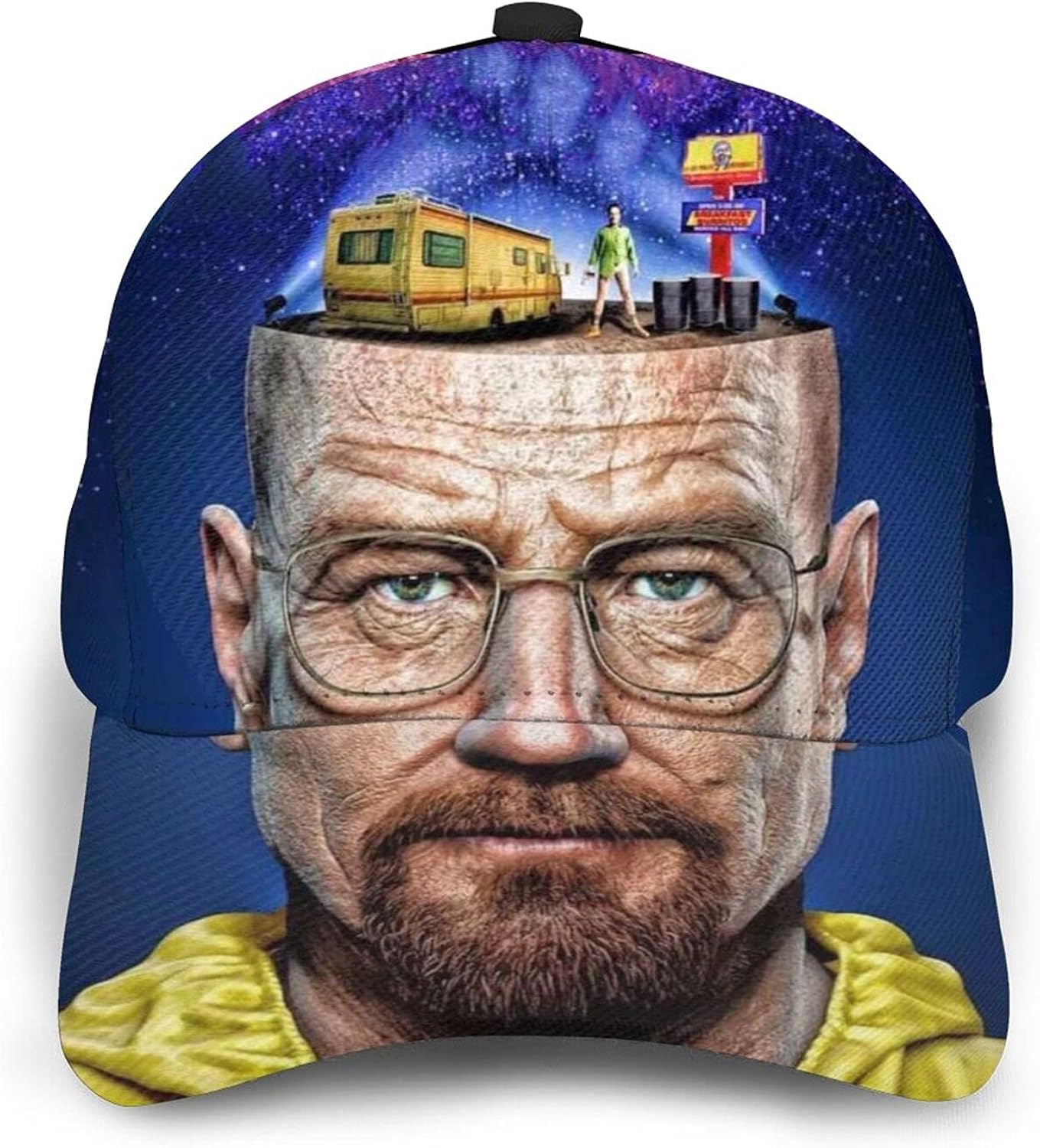Breaking Bad Baseball Cap Fashion Fun Adjustable Popular Hip Hop Print