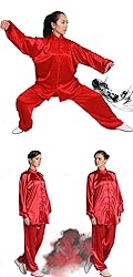 ZooBoo Unisex Korean Silk Tai Chi Uniforms Kung Fu