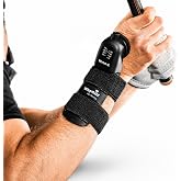 WHYGOLF Wrist-X Swing Trainer, Golf Training Aid, Adjustable Wrist Hinge | Audible click feedback trains wrist hinge, builds muscle memory, adjustable 0-70 degrees, fits right left handed golfers