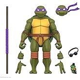 Super7 ULTIMATES! Teenage Mutant Ninja Turtles Donatello - 7" TMNT Action Figure with Accessories Classic Cartoon Collectibles and Retro Toys