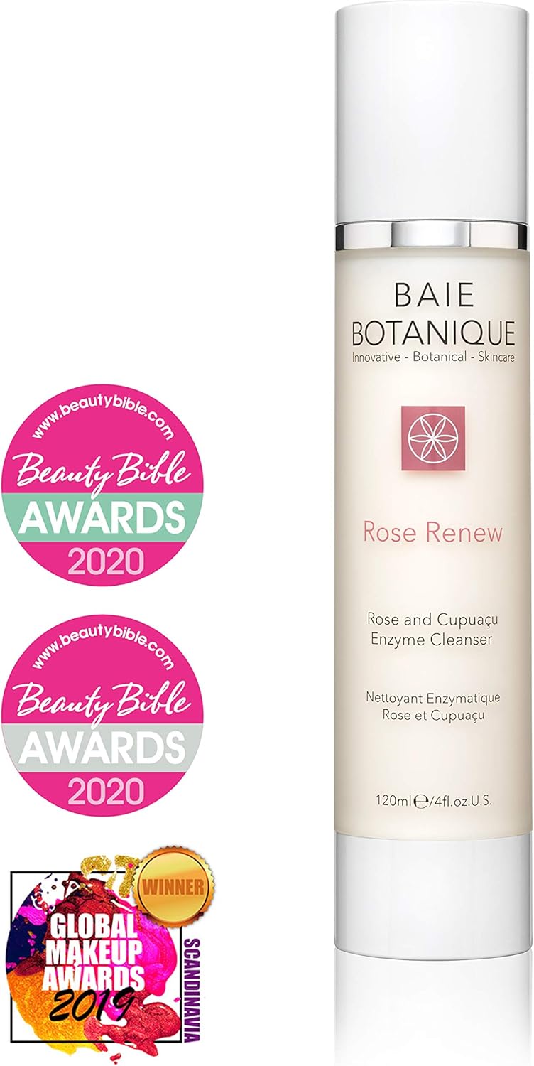 Baie Botanique Cleansing Milk 120ml, Rosewater, Rose Absolute, Rosehip Seed Oil, Cupuaçu Butter, Pomegranate Enzymes - Image 3