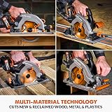 Evolution R185CCSX-Li Cordless Circular Saw 185mm 850W Brushless EXT view 2