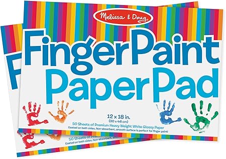 Melissa \u0026 Doug Finger Paint Paper Pad 
