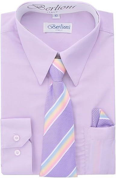 boys purple dress shirt