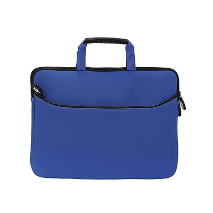 TGK? HEP Neoprene Laptop Bag Sleeve Bag Carrying Case Cover Pouch Laptop Messenger Hand Bag for 11.6 inch 12 inch MacBook Air 11.6 inch 12 inch All 11.6 to 12 inch Laptops and Tablets (Blue)