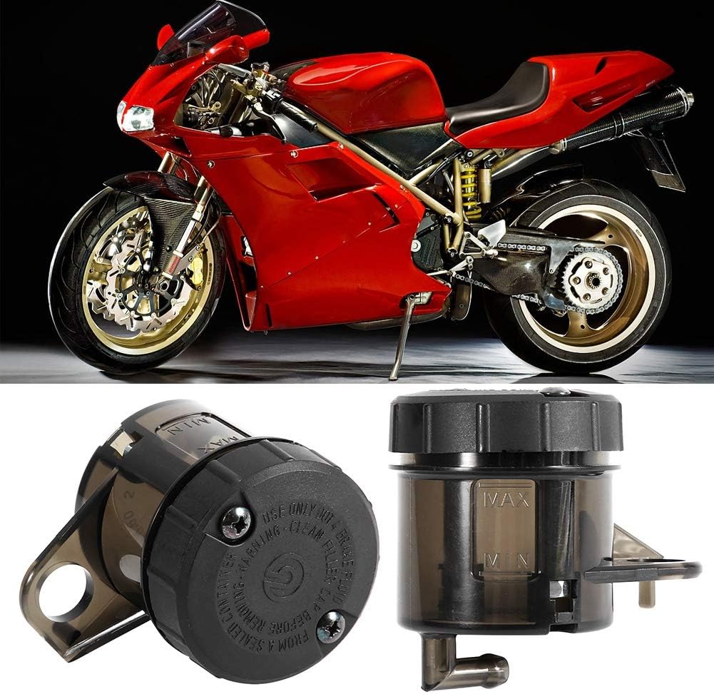 Aramox Brake Clutch Fluid Reservoir,Plastic Motorcycle Clutch Master Cylinder Fluid Brake Oil Cup - Image 3
