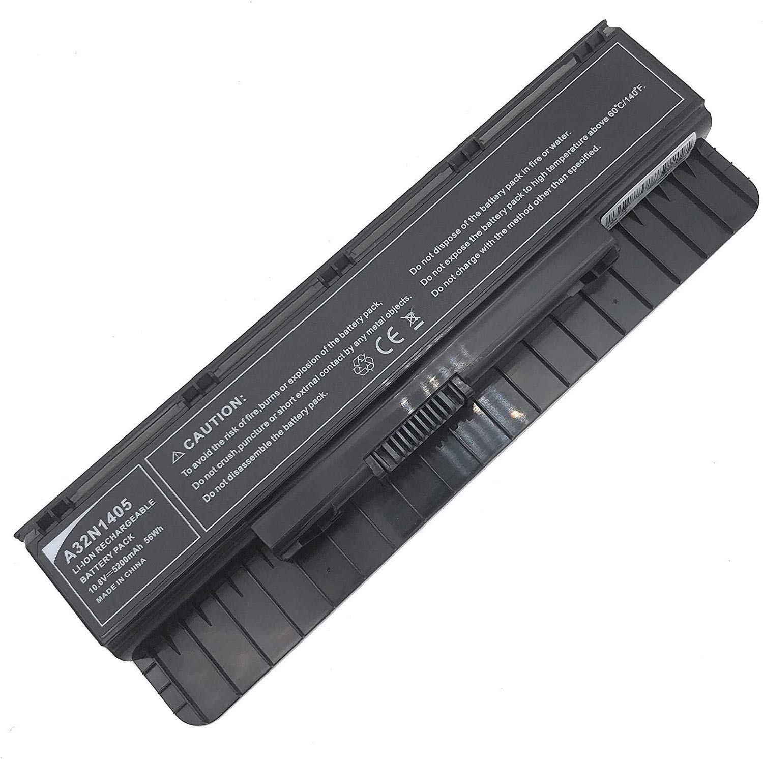 A32N1405 Laptop Battery Replacement for Asus G551 G58JK G771 G771JK G771JM G551JK G551JM N551 N751 GL551 GL771 GL551JM GL551JM-DH71 G551JX GL551JW GL551JX G771JW GL771JM GL771JW series(11.1V 5200mah)