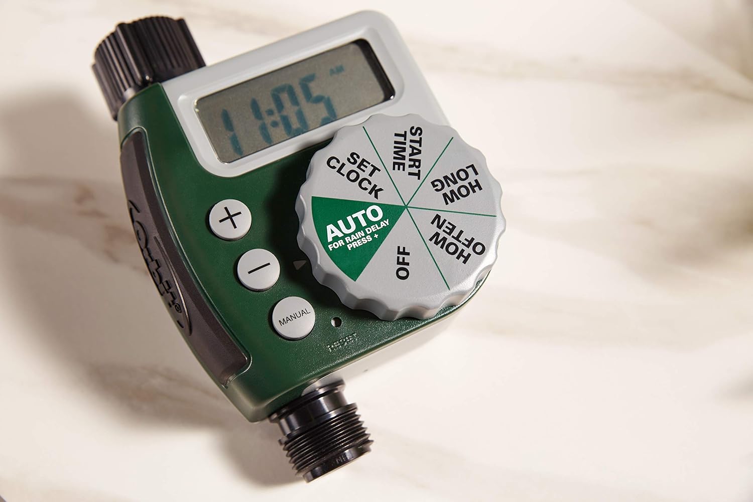Orbit 62061Z Single-Outlet Hose Watering Timer, 1, Green : Hose Timer : Garden & Outdoor