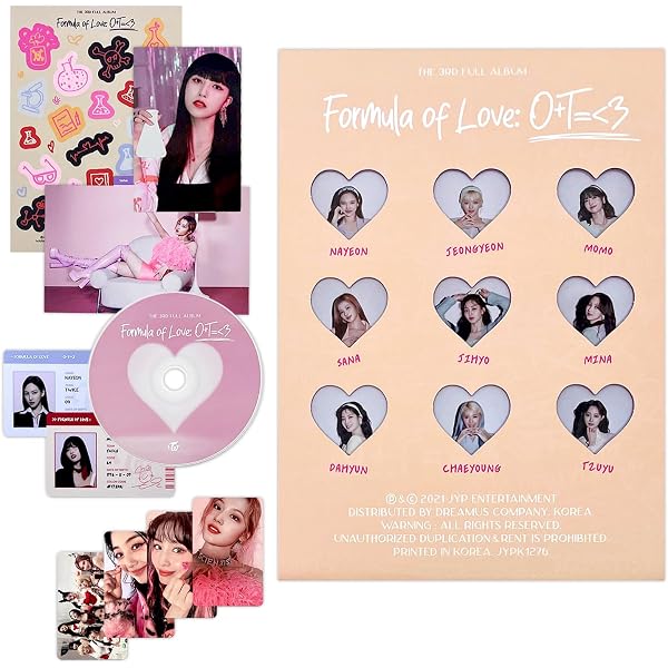 TWICE - Formula of Love: O+T=<3[Explosion ver.] - Amazon.com Music
