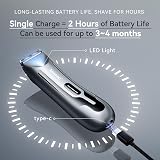 Kensen 2in1 Manscape Intimate 3.0 Body Groomer Cordless Waterproof 360° view 4