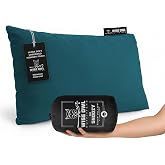 Wise Owl Outfitters Camping Pillow – Memory Foam Travel Pillow for Airplane Sleeping, Hiking, Backpacking & Outdoor Use - Sma