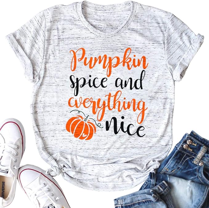 Pumpkin Spice and Everything Nice Shirt - Useful Things to Buy on Amazon