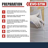 EVO-STIK Mould Resistant Wall Tile Adhesive & Grout White 2.5L 2-in-1 view 5