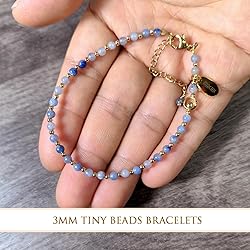 Morchic Blue Aventurine Natural Gemstone Adjustable