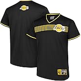 Ultra Game Men's NBA Official Jersey V-Neck Mesh Short Sleeve Tee Shirt
