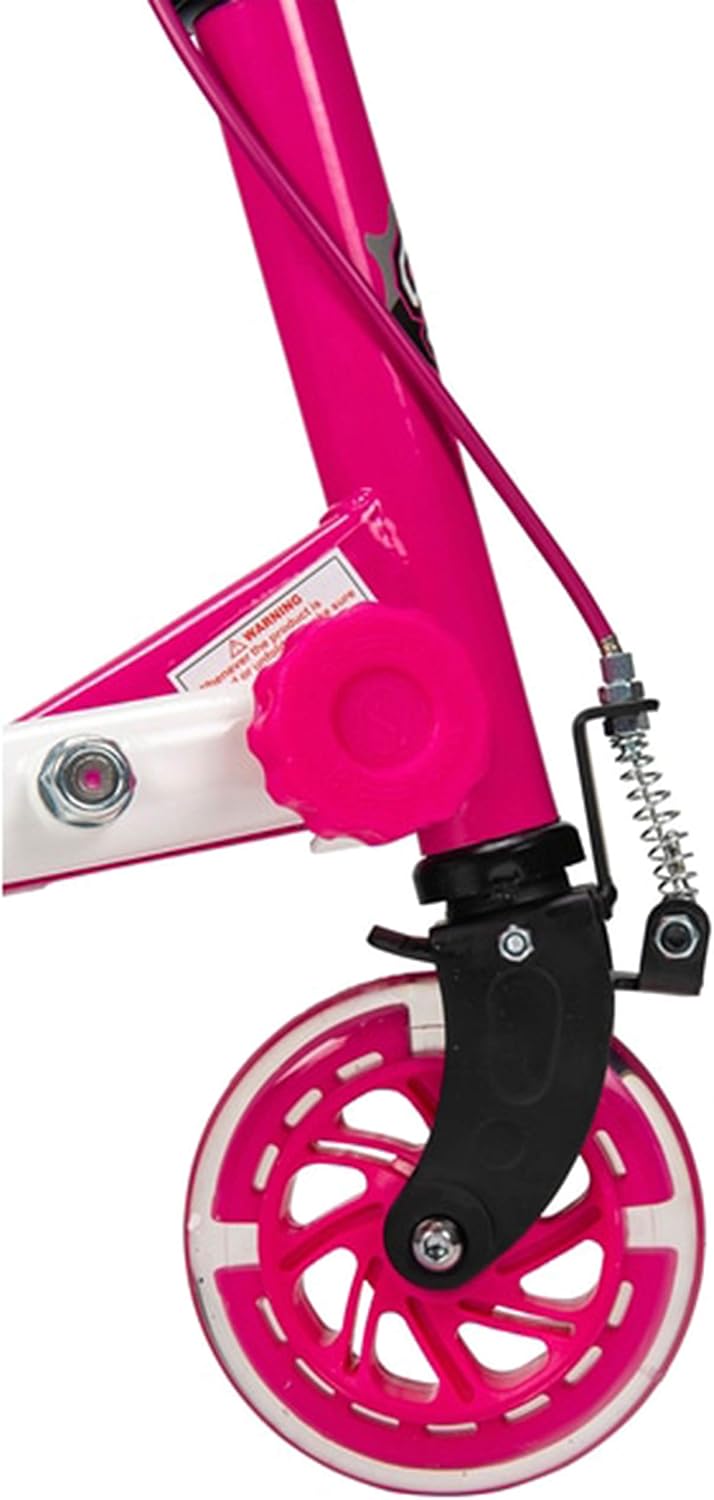 sporter 1 pink scooter with light up wheels