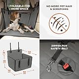 Wuglo Extra Stable Dog Car Seat with Seat Belt up to 18 kg view 6