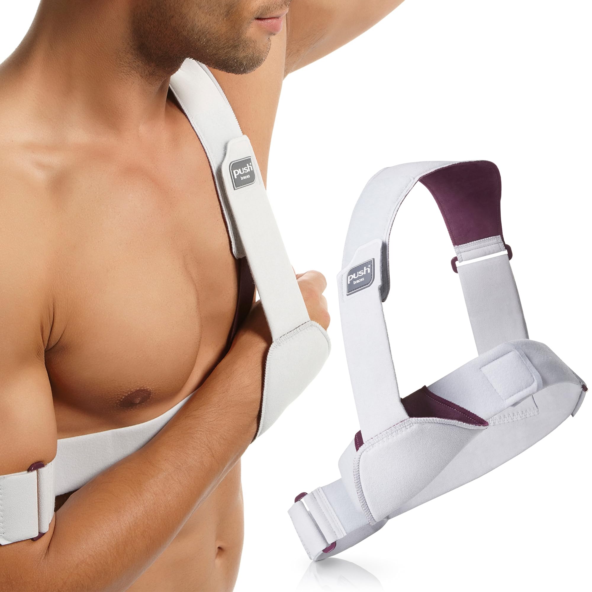 PUSH med Shoulder Brace Plus right size 3
