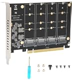 Amazon.com: Quad M.2 NVME SSD to PCI-E 4.0 X16 Adapter, High Speed