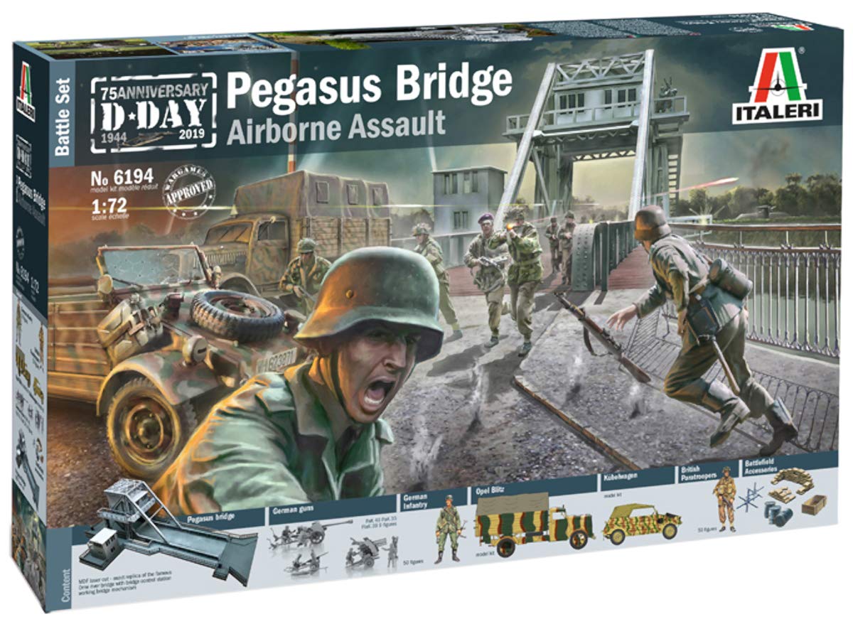Italeri 1:72 Set - Pegasus Bridge Glider Assault