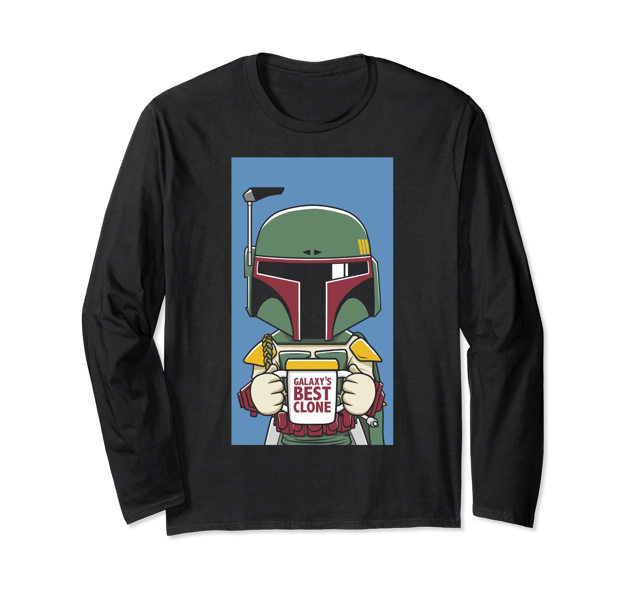 Star Wars Boba Fett Galaxy's Best Clone Long Sleeve T-Shirt