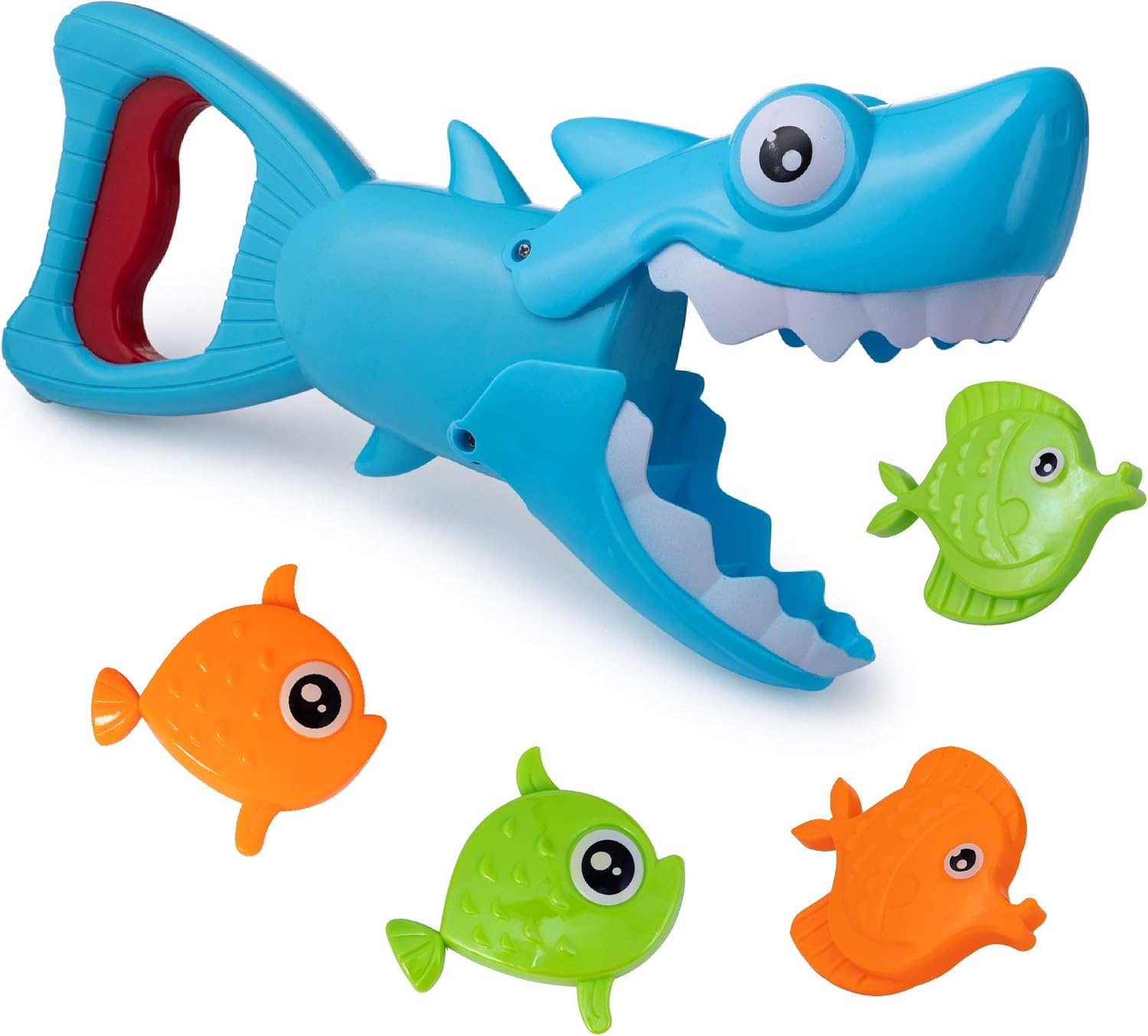 Jouet De Bain Bébé Requin - Requin à Remonter Qui Nage, Pour Enfants 1-3 Ans, ABS, 11 Cm, Cadeau Bain Et Piscine - 12