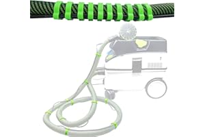 DINFTIN Dust Hose Clips For Festool Vacuum D27 Hoses（37mm diameter), Set of 10 Hose Organizer Compatible With Festool Sander And Dust Extractor