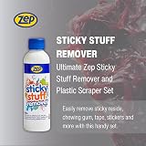 Zep Sticky Stuff Remover 250ml with Plastic Scraper & 10 Blades view 3