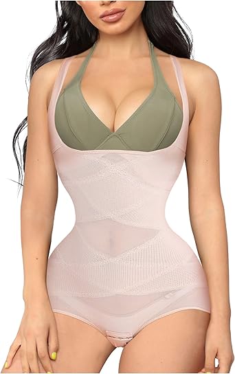 slimming corset bodysuit