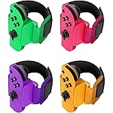 [4 Pack] Wristband for Just-Dance 2026 2025 2024 2023 2022 Nintendo Switch/for Zumba Burn It Up, Band for Joy-Con Grip, MENEEA Adjustable Wrist Strap for Adult Teens and Kids, Skin-Kindly