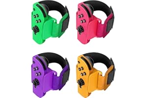 [4 Pack] Wristband for Just-Dance 2025 2024 2023 2022 Nintendo Switch/for Zumba Burn It Up, Band for Joy-Con Grip, MENEEA Adjustable Wrist Strap for Adult Teens and Kids, Skin-Kindly