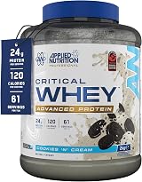 Applied Nutrition Critical Whey Protein Powder Cookies N Cream 24g Protein 2kg