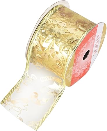 Wired Regali Di Natale.Tinksky Swirl Wired Pezzo Glitter Nastro Natale Decorazioni Albero Decorazioni Di Natale Party Oro Amazon It Casa E Cucina