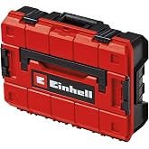 Einhell 4540022 E-Case S-F System Storage Case | Power Tool Box, Stackable, Lockable, Splash-Proof, Protective Storage And Transport Of Tools And Accessories | Includes 2 Foam Inserts.