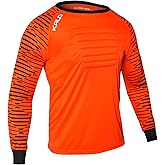 Kalci Soccer Goalie Shirt, Padded Goalkeeper Jersey, Youth/Adult & Kids Sizes, Long Sleeve Football Padded Shirt Mens