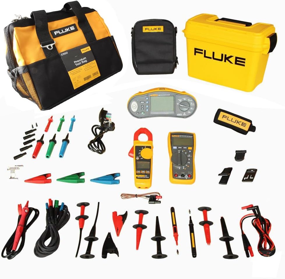 18th Edition Compliant Fluke 1662 Multifunction Tester with a 7 Year