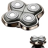 Shaver PRO 4 Head Replacement Blade Compatible with Skull Pitbull,Butterfly kiss pro & Palm Shavers,Electric Shaver & Head Shaver Blade for Bald Head Shavers for Men/Women (1 Pcs)