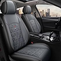 Fundas De Asiento De Cuero PU Para Ford Focus ST Line MK4 Station Wagon (2004-2024) - Negro, Transpirables