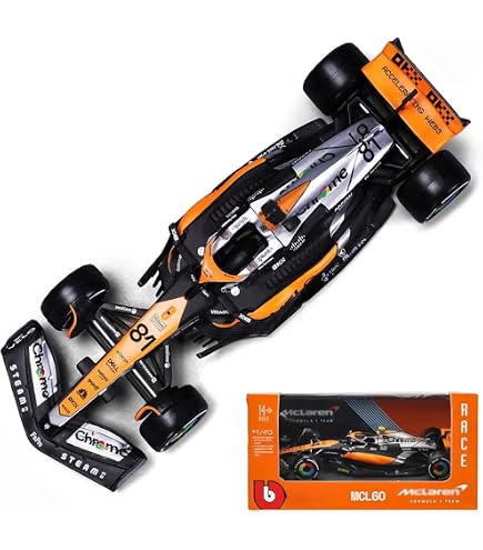 Amazon.com: Bburago Formula 1 MCLAREN F1 MCL 36 (2022) Norris 1:43