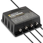 Minn Kota Precision MK-440PCL On-Board Marine Battery Charger &ndash; 4 Banks, 10 Amps Each