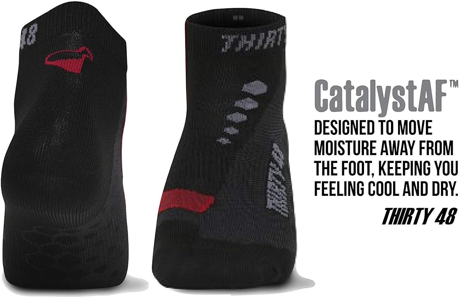 Thirty48 Cycling Socks for Men and Women | Unisex Breathable Sport Socks : Clothing