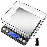 Fuzion Digital Gram Scale with 2 Trays, 500g/ 0.01g
