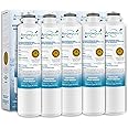 Arrowpure Fits DA29-00020B Samsung Refrigerator Water Filter Replacement, HAF-CIN/EXP Water Filters for Refrigerators RF28HMEDBSR, RWF0700A, RF4287HARS, RF263BEAESR, DA97-08006A, RF28HFEDBSR 5-Pack
