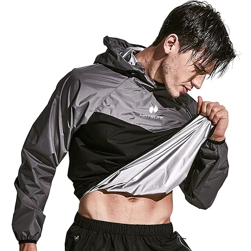 HOTSUIT Sauna Suit for Men Weight Loss Sweat Suits Sauna Jacket